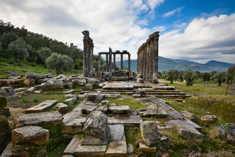 Euromus (Eurom) — the Temple of Zeus Lepsinus near Milas