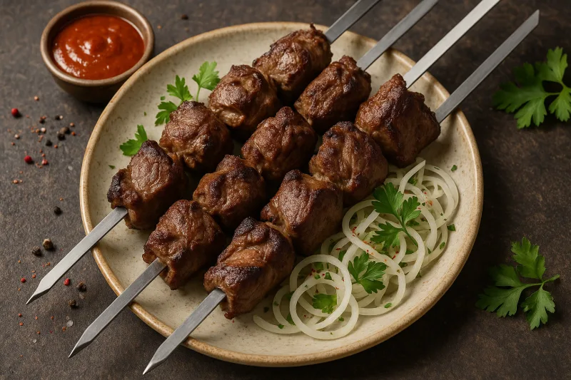 Шашлык из говядины (Антрекот)