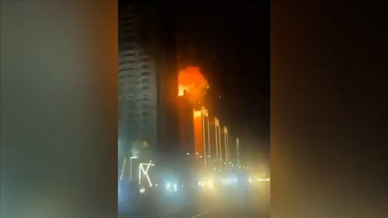 В град Ербил, Ирак, бяха извършени камикадзе атаки с безпилотни летателни апарати срещу няколко места
