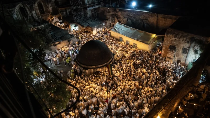 משטרת ישראל לא אפשרה לפטריארך הקתולי להיכנס לכנסיית הקבר הקדוש במזרח ירושלים הכבושה, ביום חג