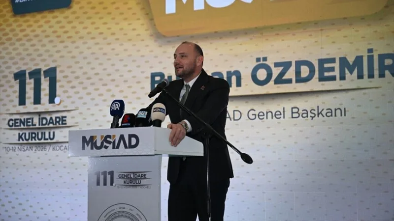 MÜSİAD President Özdemir: It wasn’t easy to maintain our country’s image as a safe haven while everything around us was engulfed in flames