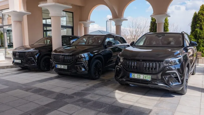 The Qatari Embassy in Ankara purchased six Togg vehicles