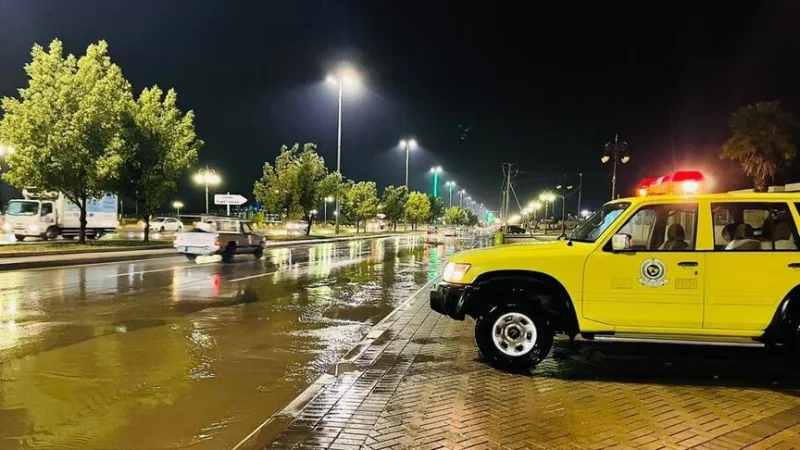 Schools have been closed in some regions of Saudi Arabia due to flooding and heavy rainfall