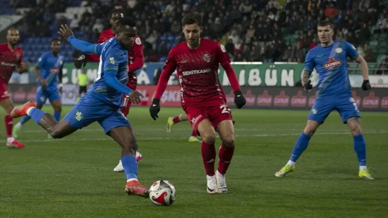 Çaykur Rizespor defeated Gaziantep FK 2-1 at home