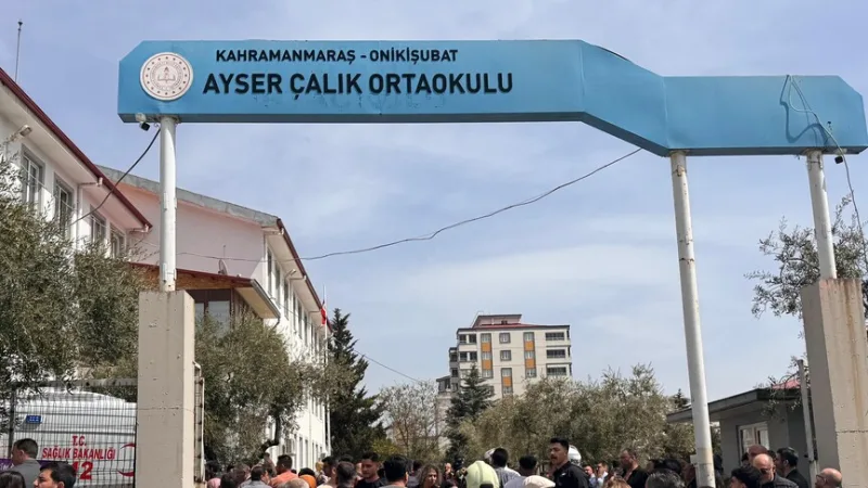 Отец Исы Араса Мерсинли, совершившего вооруженное нападение в одной из школ города Кахраманмараш, был арестован