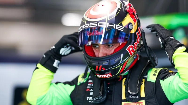 Racing driver Ayhancan Güven finished 7th
