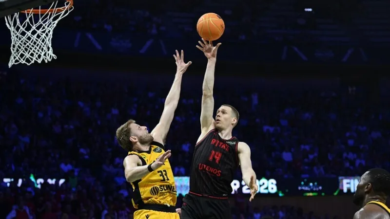 Rytas Vilnius won the Basketball Champions League